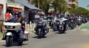 Baptêmes Harley des Parenthèses avec le Perpignan 66 Chapter France