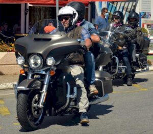 Baptêmes Harley des Parenthèses avec le Perpignan 66 Chapter France