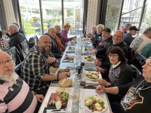 2023-04-15 Cucugnan Perpignan66ChapterFrance.fr à la Table du Curé