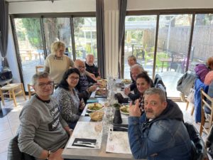 2023-04-15 Cucugnan Perpignan66ChapterFrance.fr à la Table du Curé