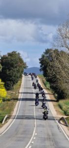 Riding to Lloret de Mar