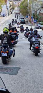 Riding to Lloret de Mar