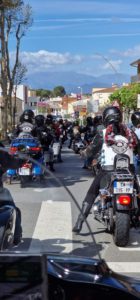 Riding to Lloret de Mar