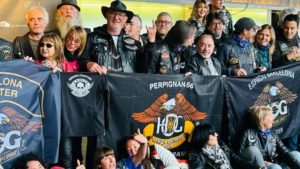 Ride to Lloret chapters flags and happy fews