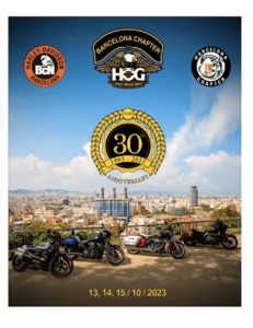 13, 14, 15 octobre week-end 30e anniversaire du Chapet de Barcelone