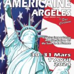 2024 Argelès-sur-Mer Fête Américaine affiche officielle