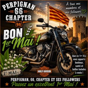 Bon 1er mai 2026 de la part du Perpignan-66-Chapter France